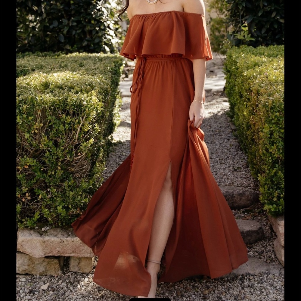 Baltic Born Victoria Off Shoulder Maxi Dress